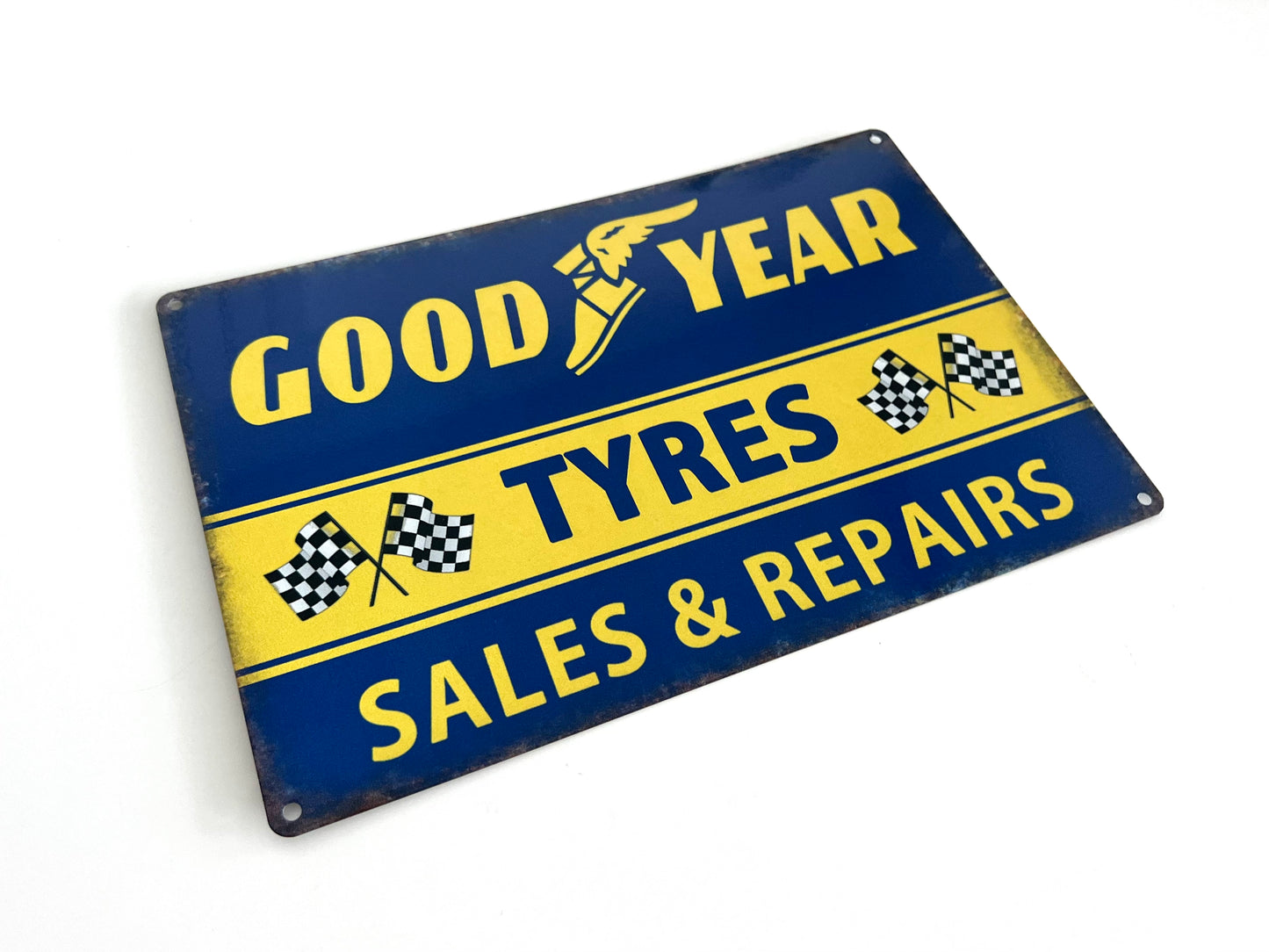 Goodyear Tyres Metal Sign #A77