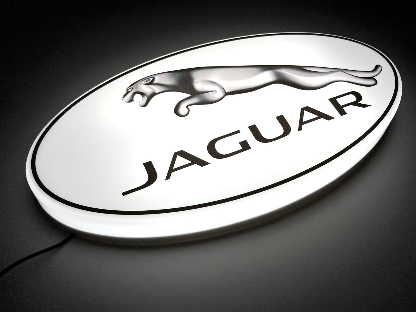 Jaguar Oval Illuminated Logo Sign #B39