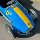 American Retro Racer Pedal Car Blue and Yellow #S16