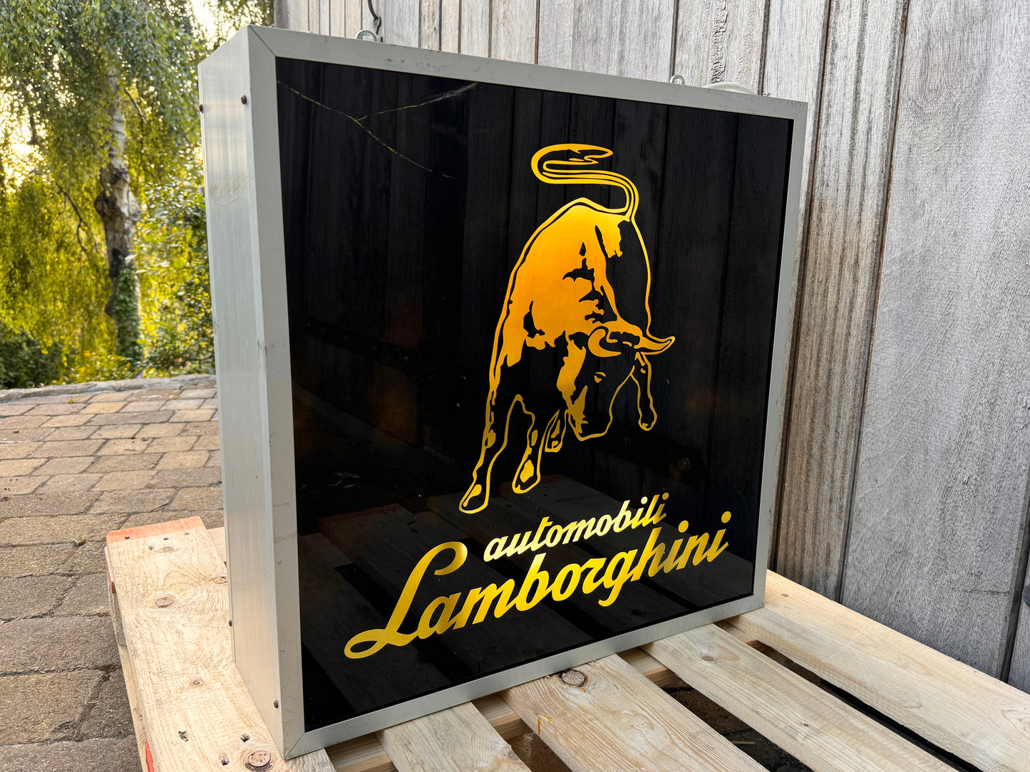 Lamborghini Dealership Illuminated Sign #D9