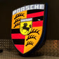 Porsche Crest Dealership Illuminated Sign #D38