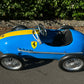 American Retro Racer Pedal Car Blue and Yellow #S16