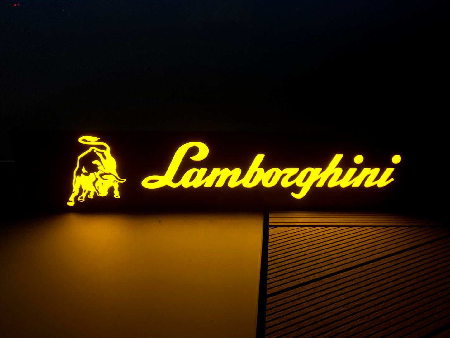 Lamborghini Illuminated Sign #B44