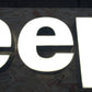 Jeep Dealership Illuminated Logo Sign #D47
