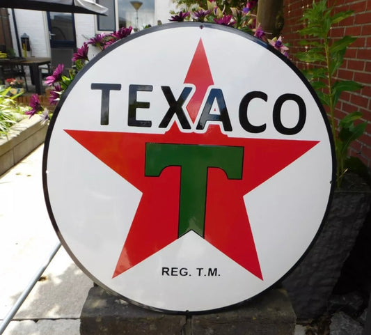 Texaco Enamel Sign #A39
