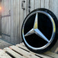 Mercedes Benz Dealership Vintage Round Illuminated Sign #D14