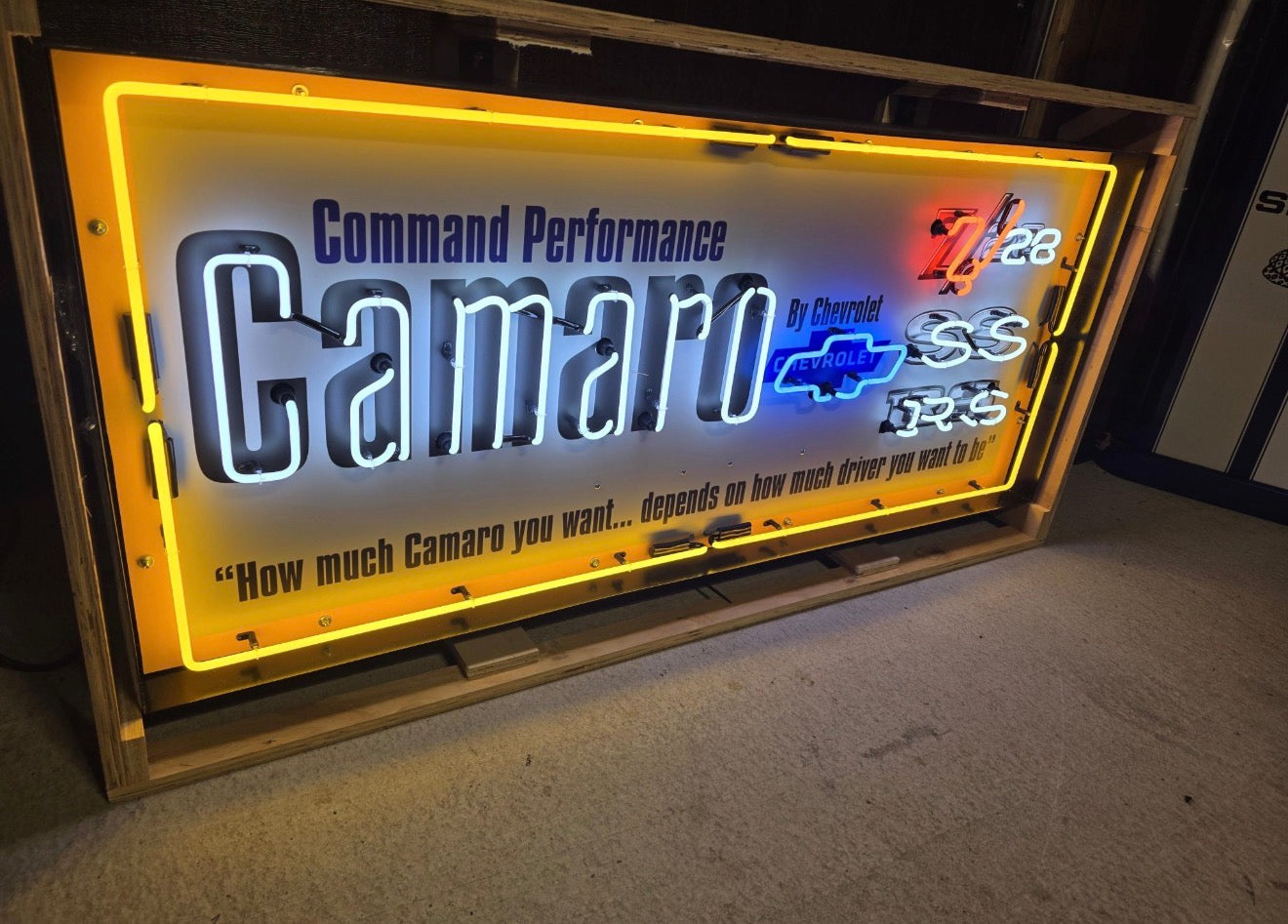 Camaro Neon Sign #N162