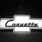 Chevrolet Corvette Illuminated Logo Sign #B19