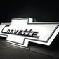 Chevrolet Corvette Illuminated Logo Sign #B19