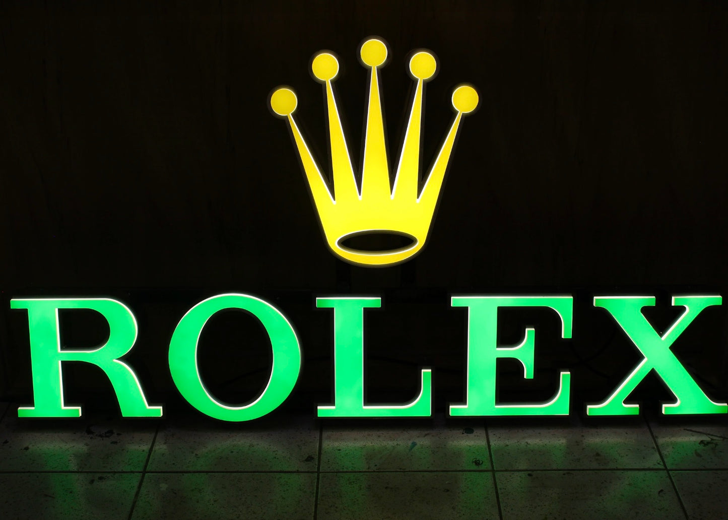 Rolex Dealership Illuminated Sign #D34