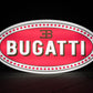 Bugatti Illuminated Logo Sign #B17