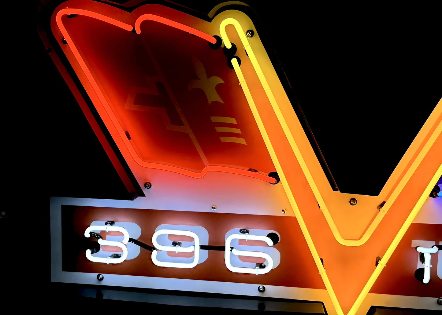 Chevrolet Corvette 396 Turbo-Jet Neon Sign #N116