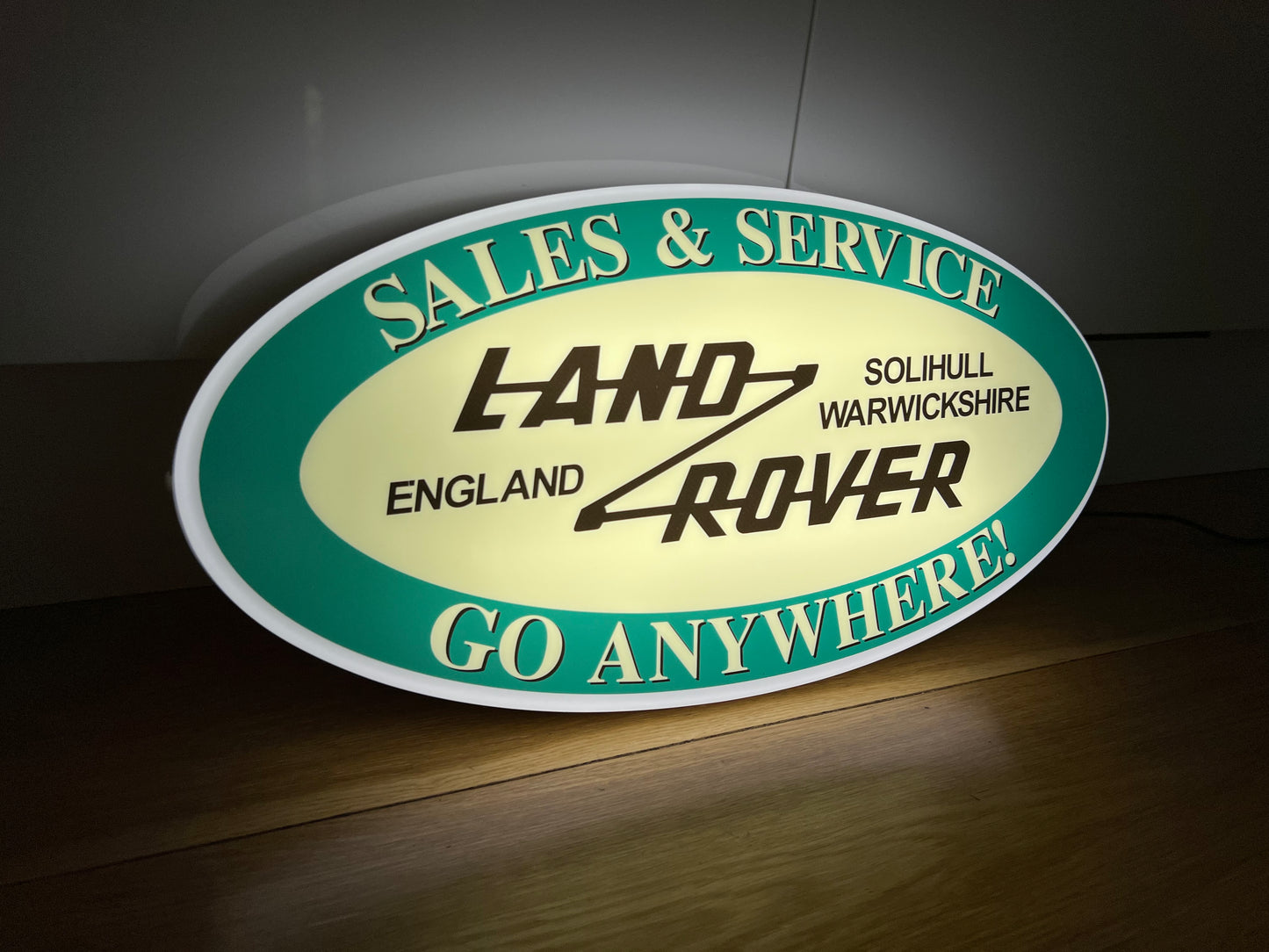 Land Rover Illuminated Sign #B48