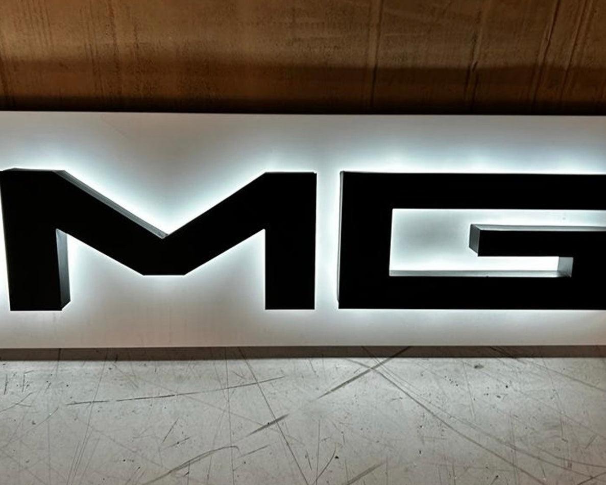 Mercedes Benz AMG Dealership Illuminated Sign #D40