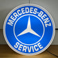 Mercedes Benz Service Round Illuminated Logo Sign #B54
