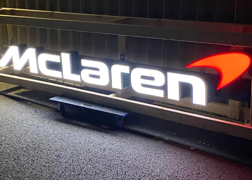 McLaren Dealership Illuminated Sign #D30