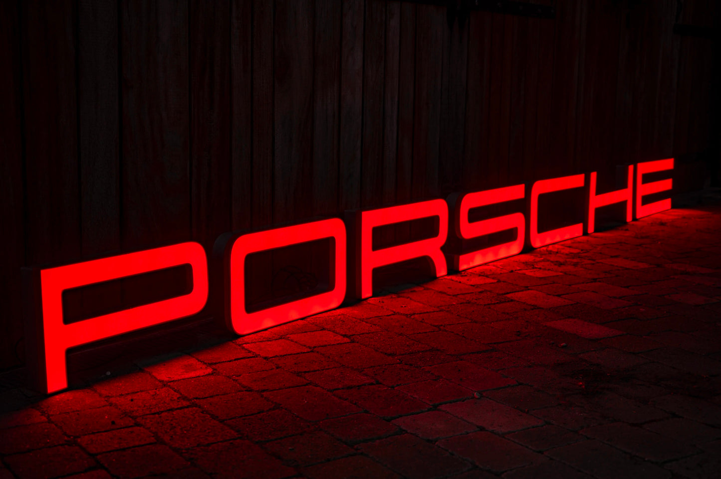 Porsche Dealership Illuminated Sign #D18