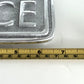 Rolls Royce Silver Metal Logo Sign #A97