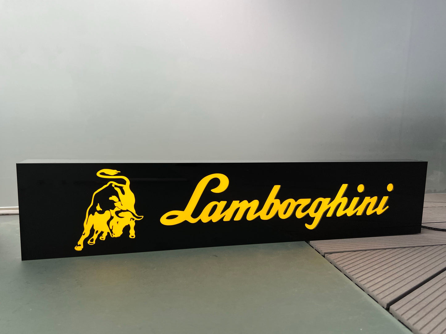 Lamborghini Illuminated Sign #B44