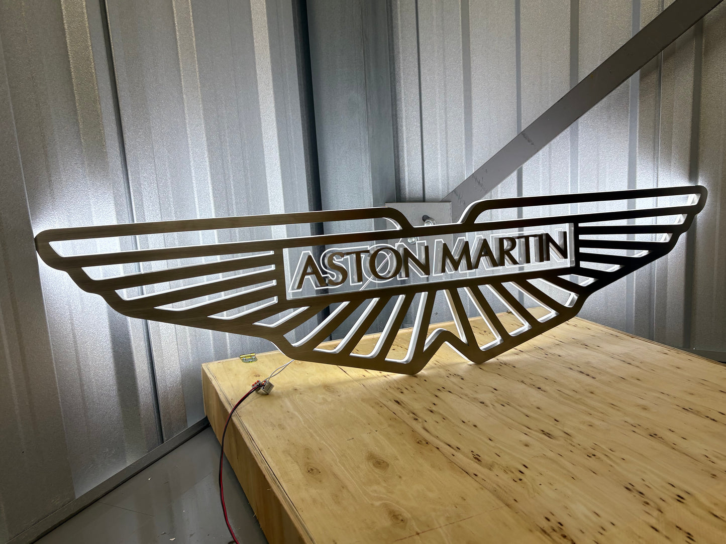 Aston Martin Illuminated Sign #D62