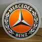 Mercedes Benz Round Illuminated Logo Sign #B53