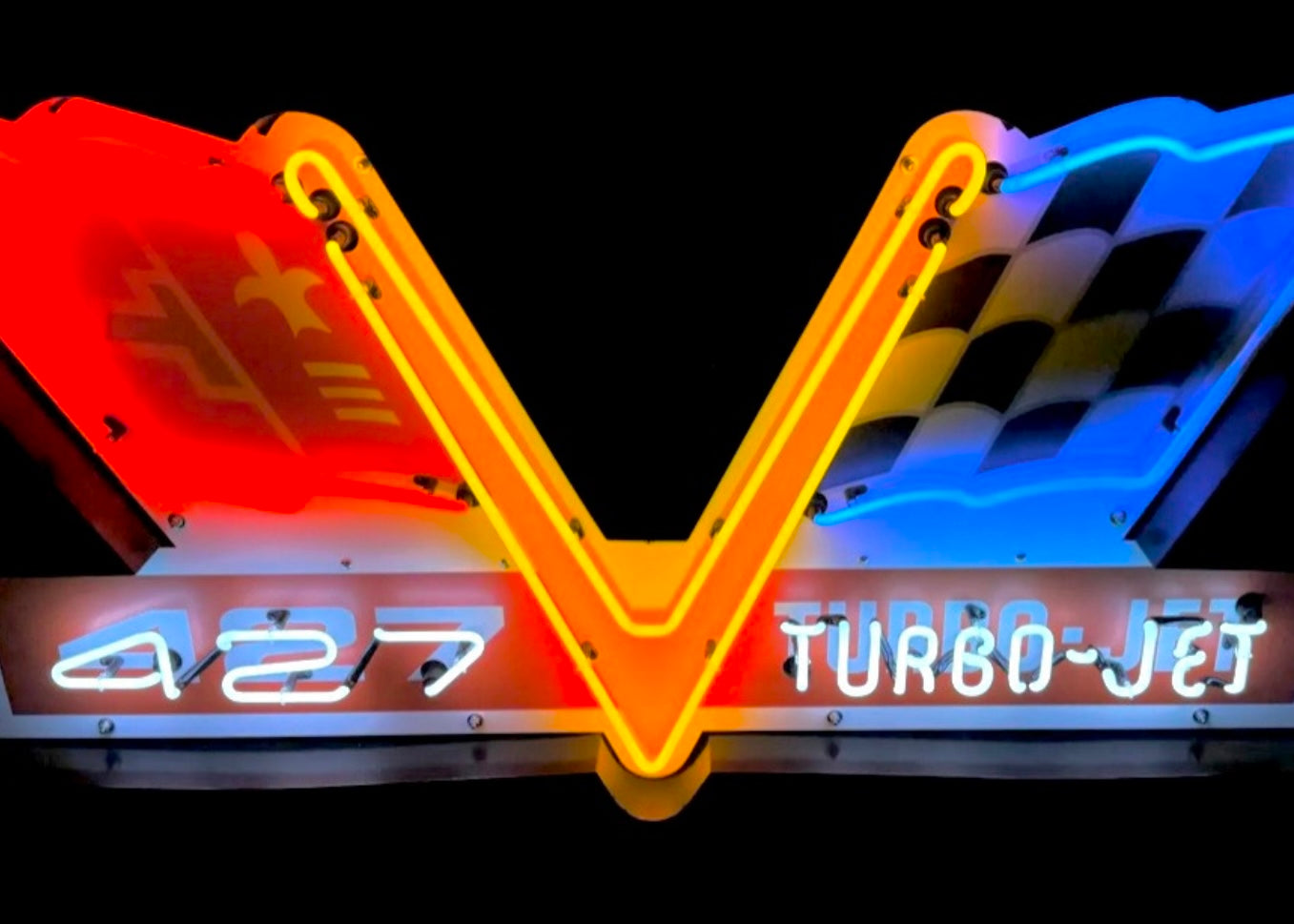 Chevrolet Corvette 427 Turbo-Jet Neon Sign #N115