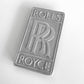 Rolls Royce Silver Metal Logo Sign #A97