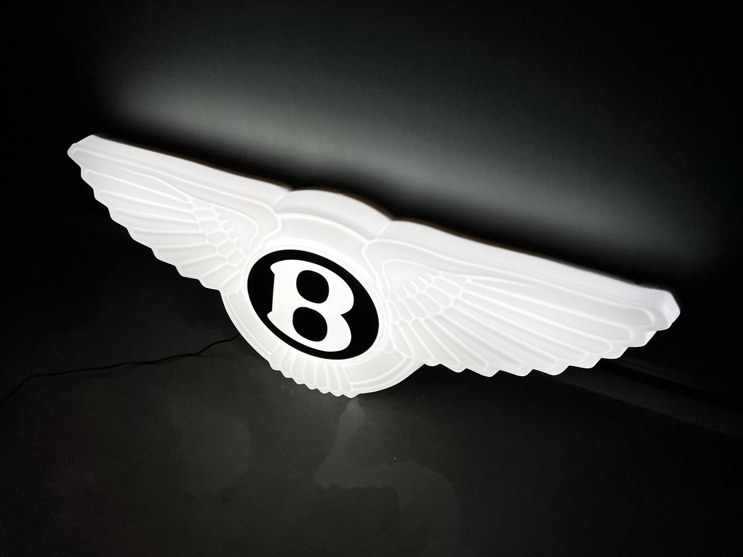 Bentley Wings Illuminated Logo Sign #B11