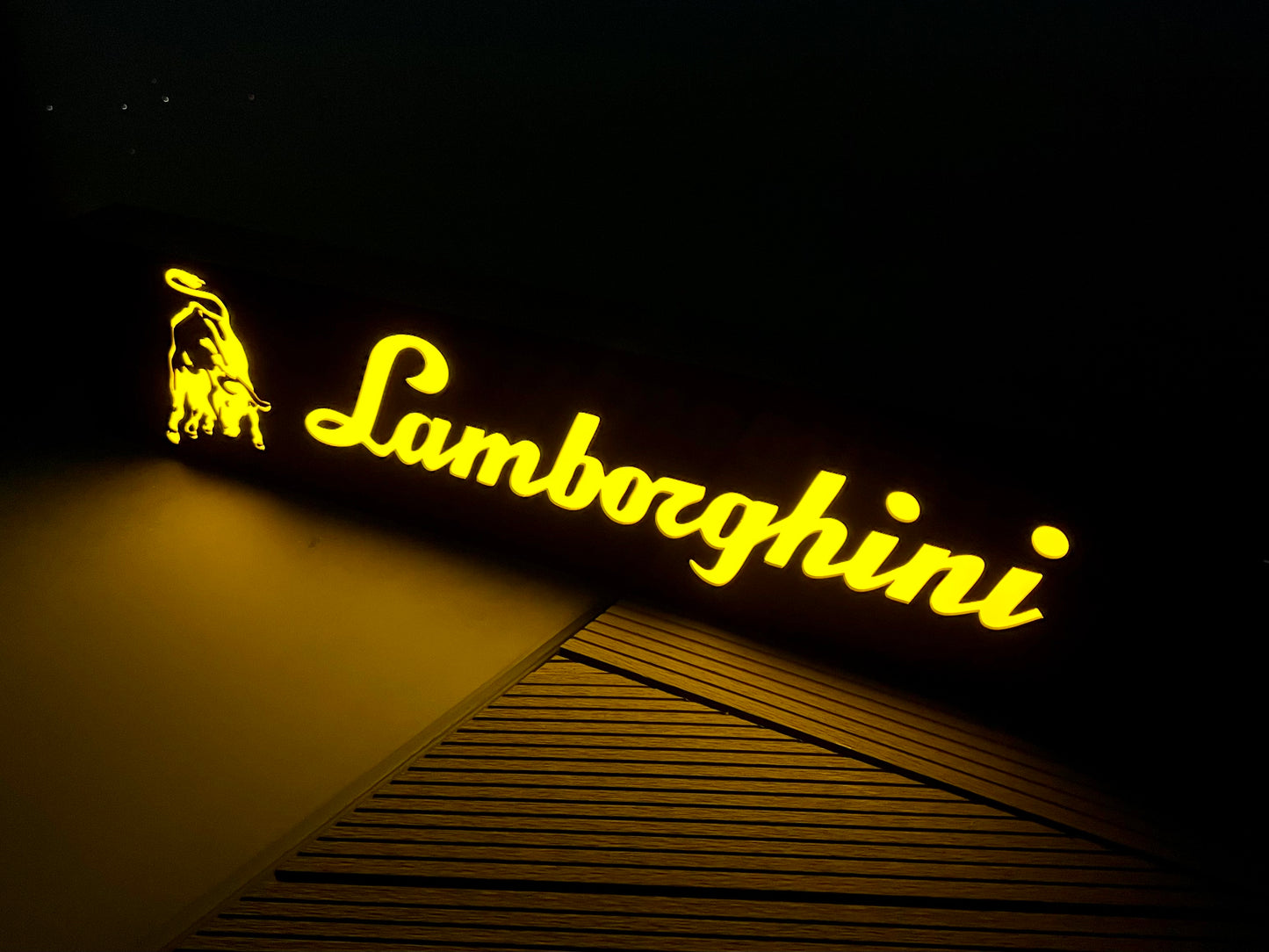 Lamborghini Illuminated Sign #B44