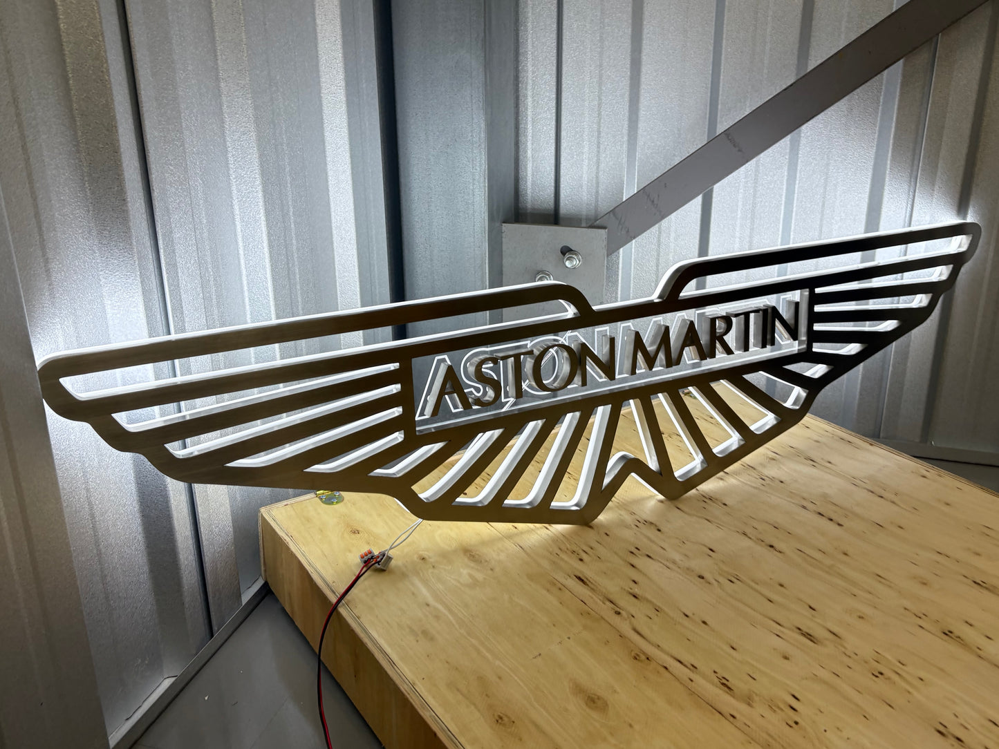 Aston Martin Illuminated Sign #D62