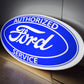 Ford Service Illuminated Logo Sign #B34