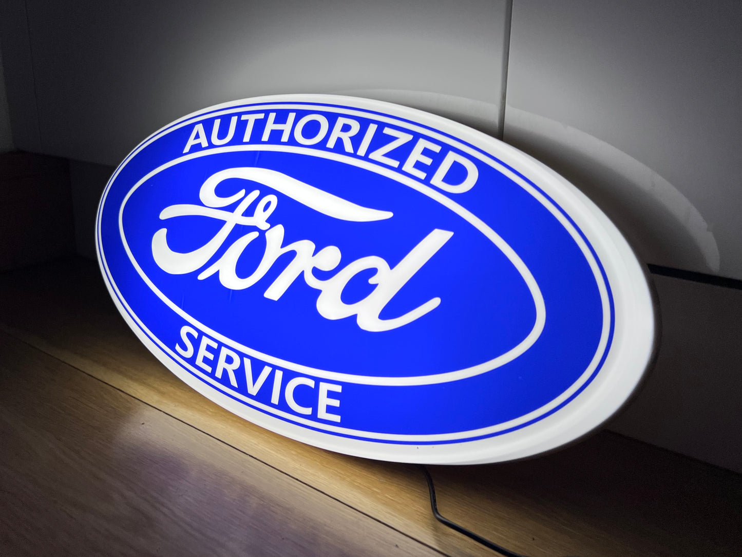 Ford Service Illuminated Logo Sign #B34