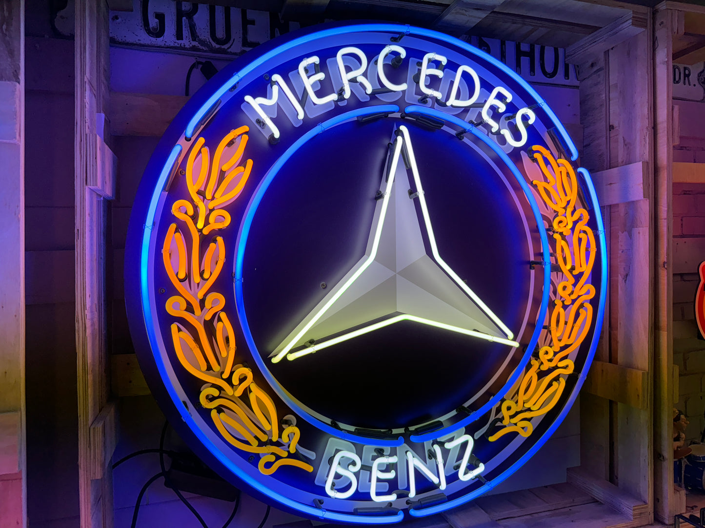 Mercedes Benz Neon Sign #N58