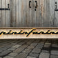 Pininfarina Illuminated Metal Sign Black #D15