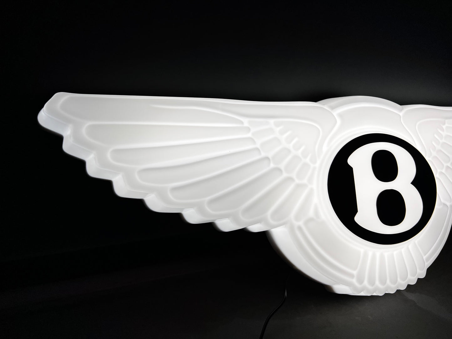 Bentley Wings Illuminated Logo Sign #B11