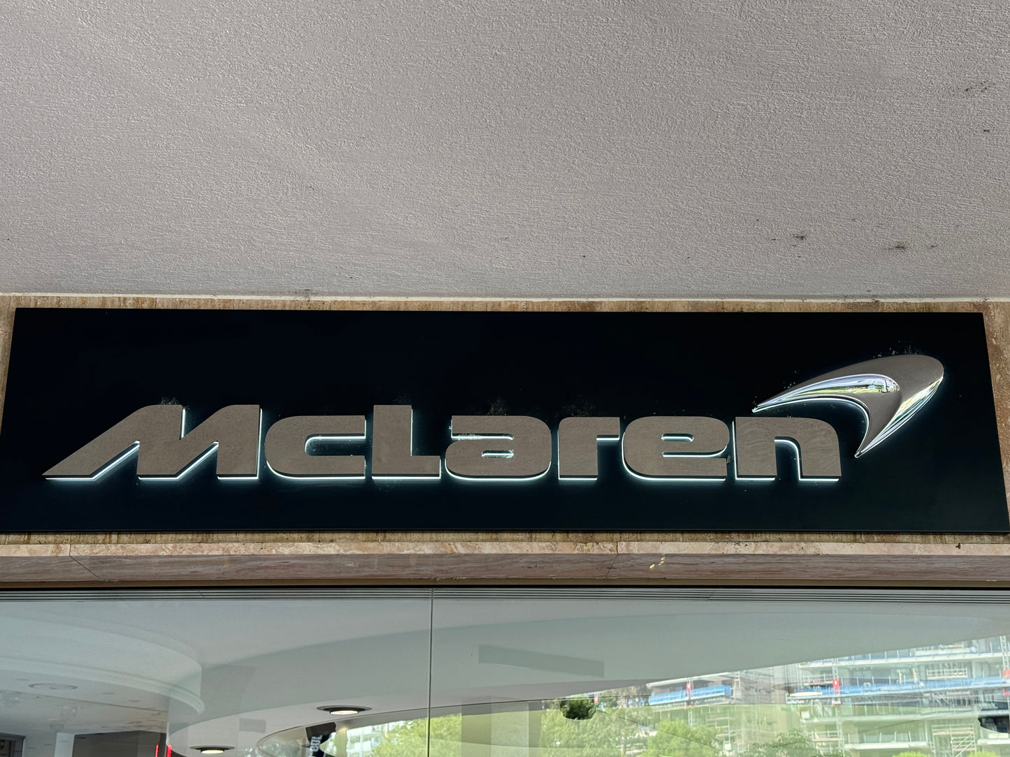 McLaren Dealership Illuminated Sign #D12