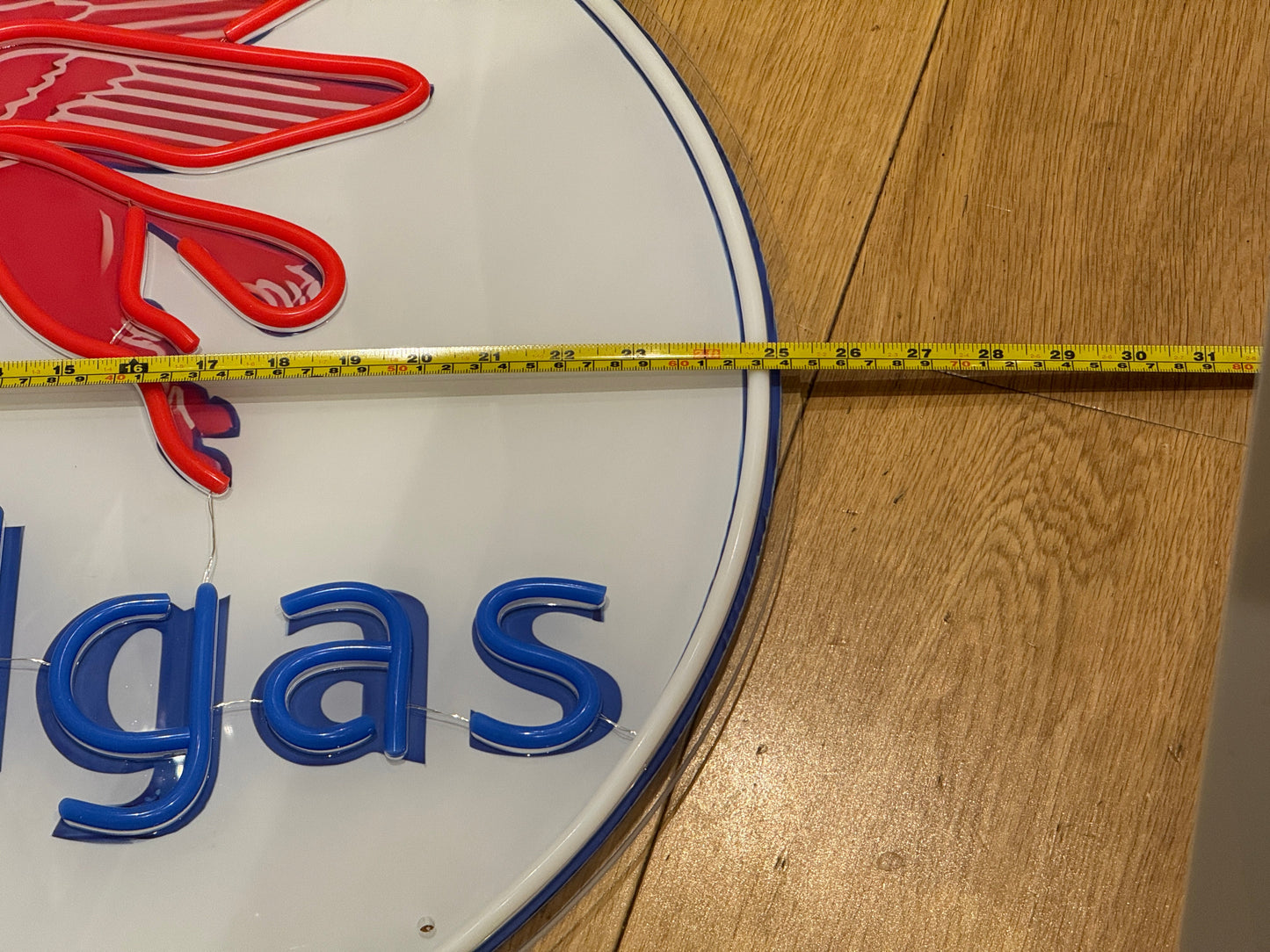 Mobil Mobilgas Neon Sign #N128
