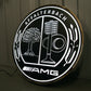 Mercedes Benz AMG Dealership Illuminated Sign Black #D53