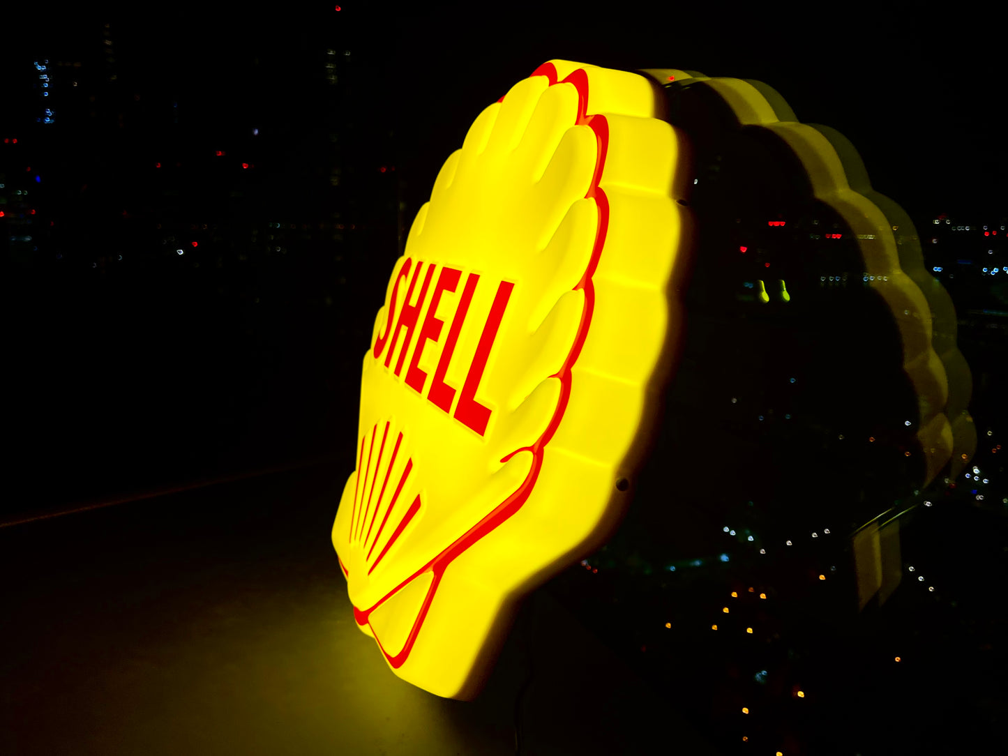 Shell Oil Illuminated Sign #B62