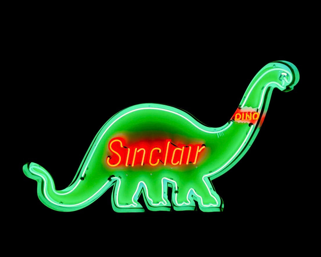 Sinclair Dinosaur Neon Sign #N118