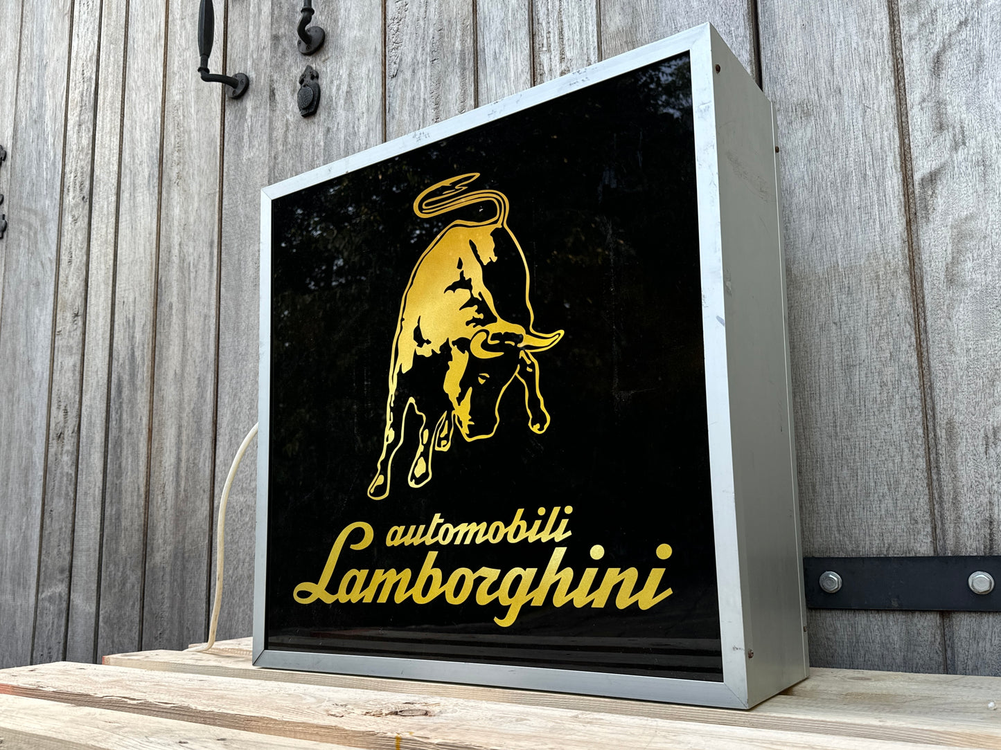 Lamborghini Dealership Illuminated Sign #D9