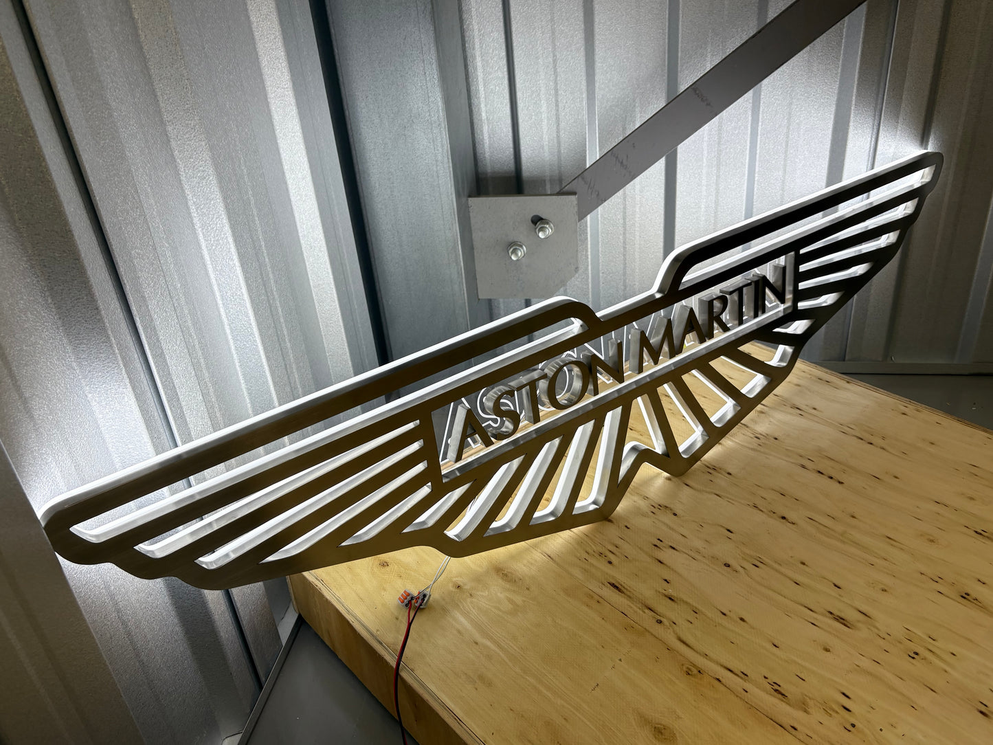 Aston Martin Illuminated Sign #D62