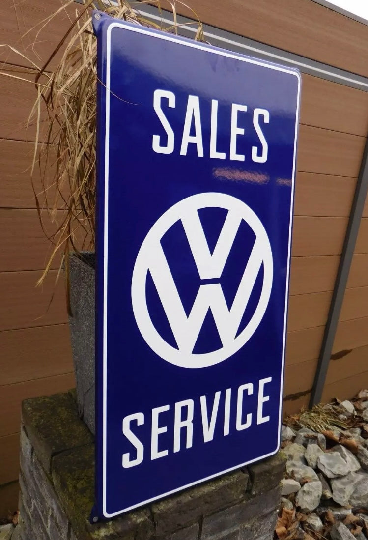 Volkswagen VW Enamel Sign #A74