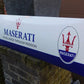 Maserati Dealership Enamel Sign #A60