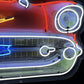 Chevrolet Bel Air Grill Neon Sign #N7