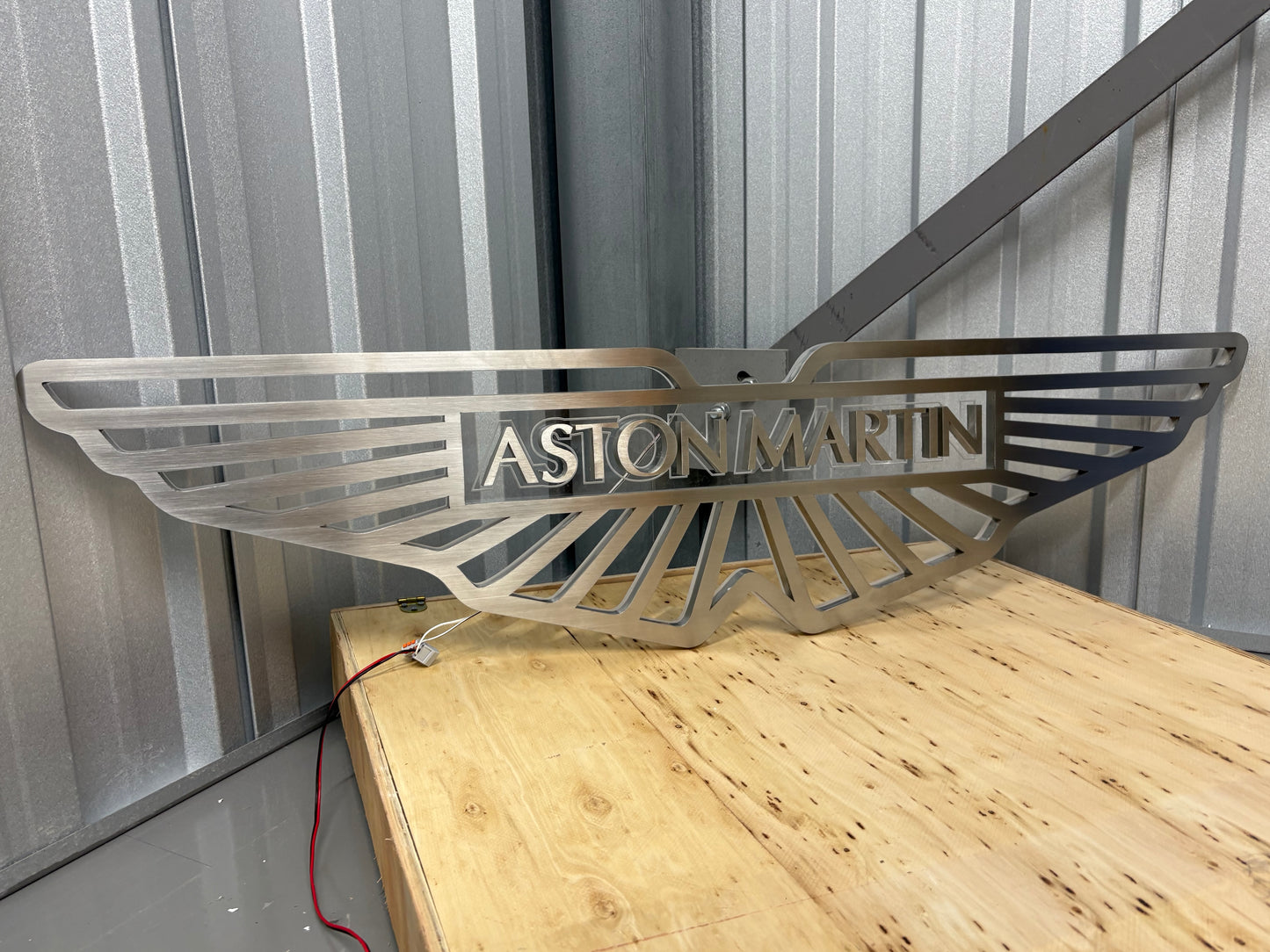 Aston Martin Illuminated Sign #D62