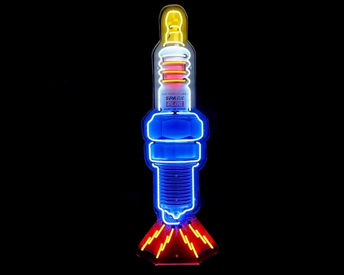 Spark Plug Neon Sign #N100