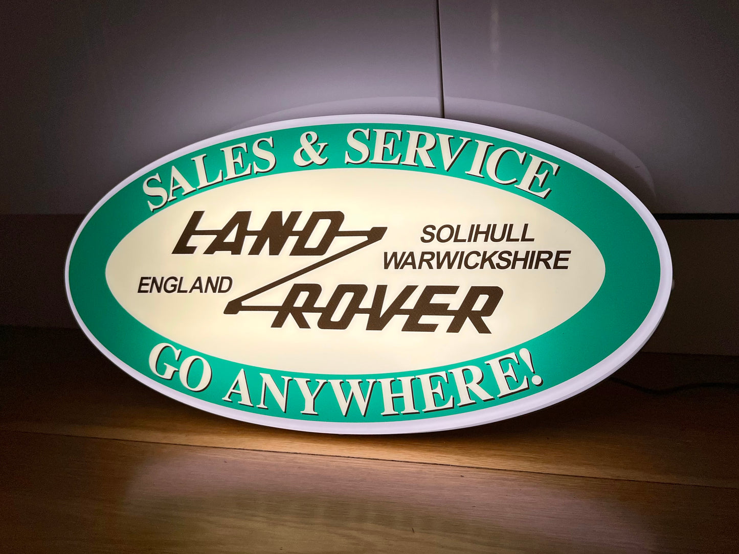 Land Rover Illuminated Sign #B48