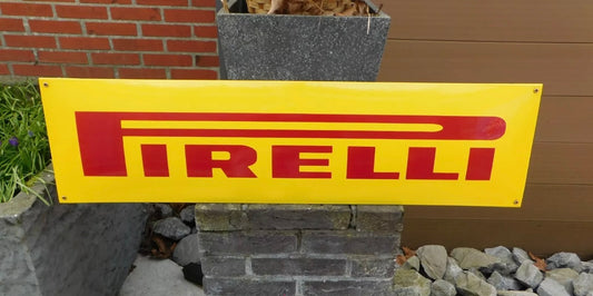 Pirelli Enamel Sign #A65