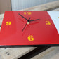 Martini Enamel Clock Sign #A58